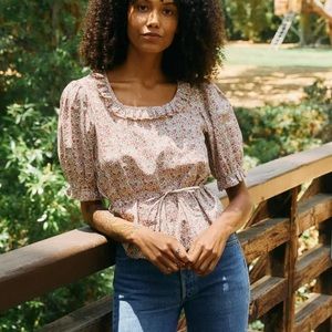 Christy Dawn Amber blouse like new condition